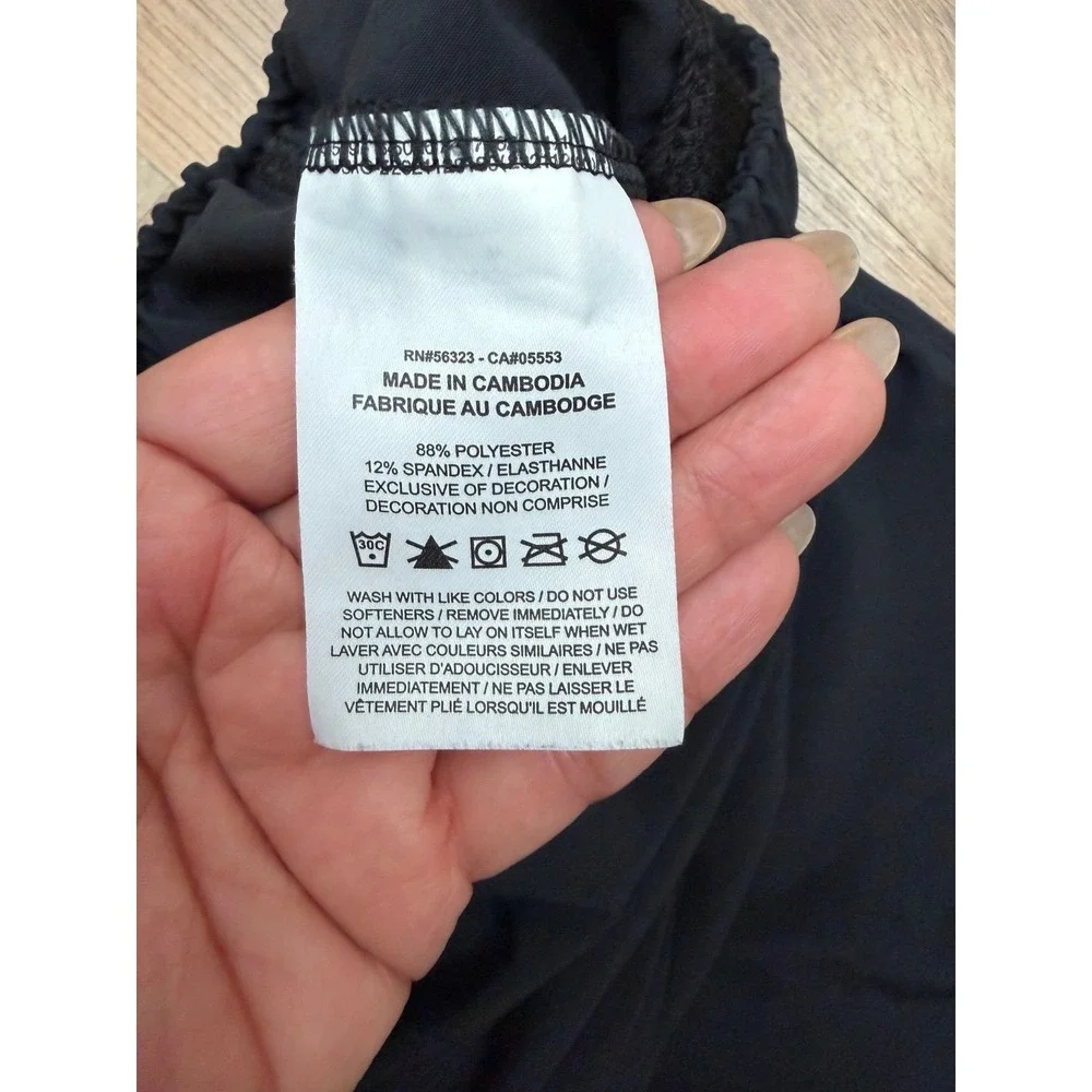 Nike Dri-FIT Youth Medium Black Athletic Training Running Pants Tapered